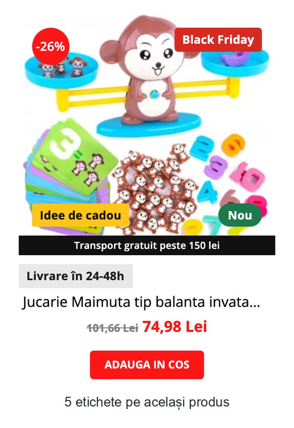Etichete: Mai multe pe un produs